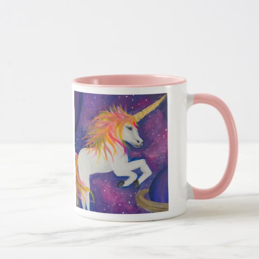 Cosmic Unicorn Tasse (Rechts)