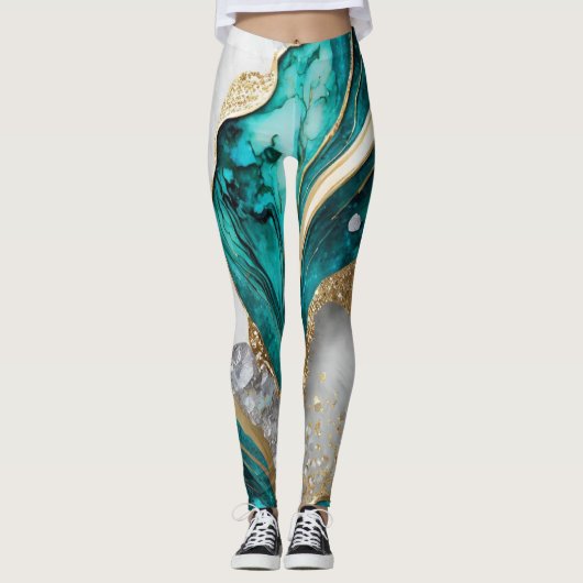 Cosmic Universe Design Pants for Space Lovers Leggings (Vorderseite)