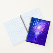 Cosmic Vision Spiral Notebook Notizblock (Innenseite)