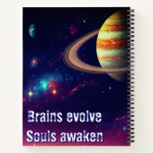 Cosmic Vision Spiral Notebook Notizblock (Rückseite)