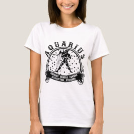 Cosmic Visionary: Aquarius Zodiac T-Shirt