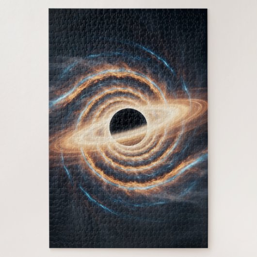 “Cosmic Vortex Black Hole Puzzle – 1014 Teile | (Vertikal)