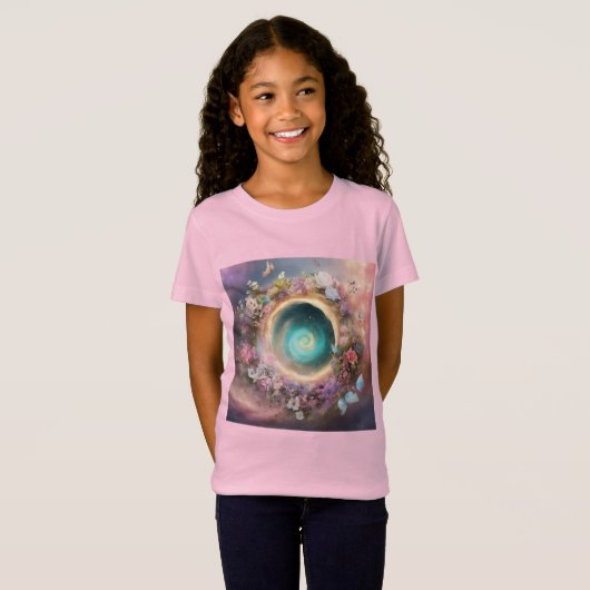 Cosmic Vortex Gravity-Inspiriert T - Shirt Design (Vorne ganz)