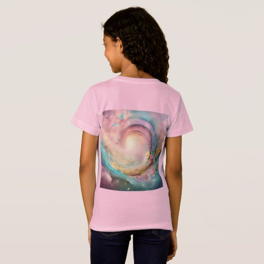 Cosmic Vortex Gravity-Inspiriert T - Shirt Design (Schwarz voll)