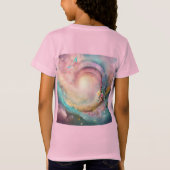 Cosmic Vortex Gravity-Inspiriert T - Shirt Design (Rückseite)