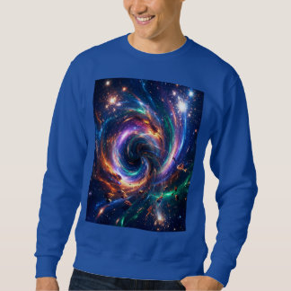 Cosmic Vortex Nexus – Abstract Space Sweatshirt