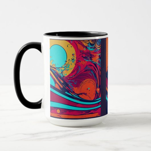 "Cosmic Vortex Tasse" Tasse (Links)