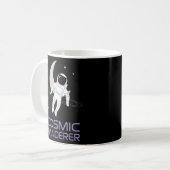 Cosmic Wanderer Kaffeetasse (Vorderseite Links)