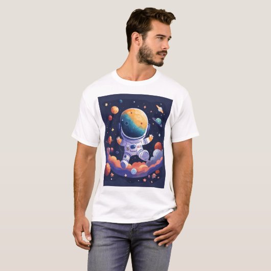 Cosmic Wanderer T-Shirt (Vorne ganz)