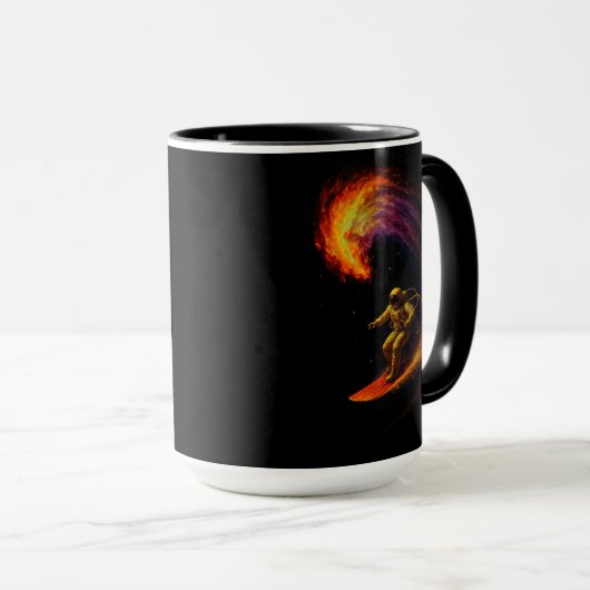 Cosmic Wave Rider Tasse (VorderseiteRechts)