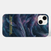 Cosmic Whale Galaxy Ocean Case-Mate iPhone Hülle (Rückseite (Horizontal))