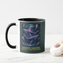 Cosmic Whale Galaxy Ocean Tasse