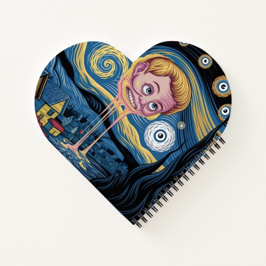 Cosmic Whimsy-Notebook Notizblock (Rückseite)