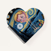 Cosmic Whimsy-Notebook Notizblock (Vorderseite)