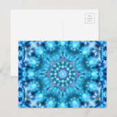 Cosmic Window Mandala Postkarte (Vorne/Hinten)