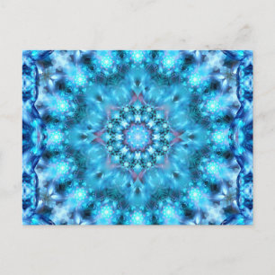Cosmic Window Mandala Postkarte
