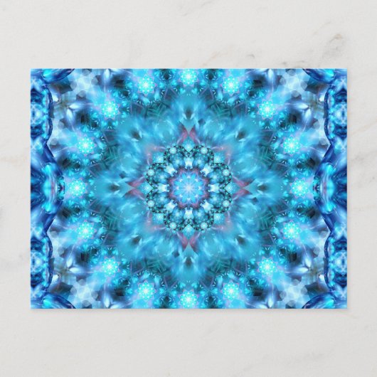 Cosmic Window Mandala Postkarte (Vorderseite)