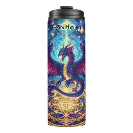 Cosmic Winged Dragon Thermosbecher (Vorderseite)
