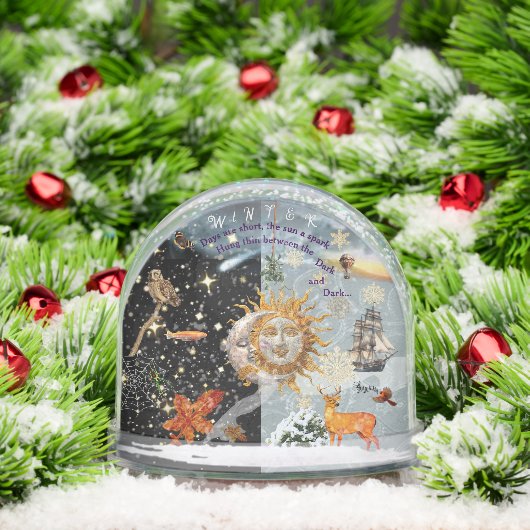 Cosmic Winter Snow Globe Schneekugeln (Weihnachten)