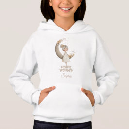 Cosmic Wonder Fairy Moon Personalisiert Girls Hoodie