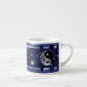 Cosmic Yin Yang Espressotasse (Rechts)