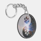 Cosmic Yin Yang Paw Schlüsselanhänger (Vorderseite links)