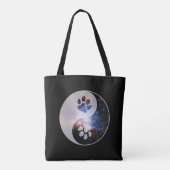 Cosmic Yin Yang Paw Tasche (Rückseite)