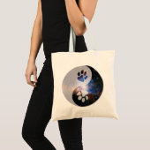 Cosmic Yin Yang Paw Tragetasche (Vorderseite (Produkt))