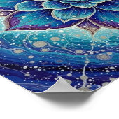 CosmicBlue Poster (Ecke)