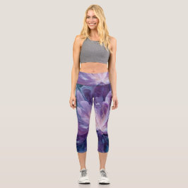CosmicFlower Capri Leggings