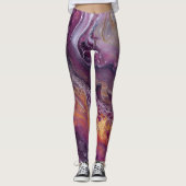 CosmicNebulae Leggings (Vorderseite)