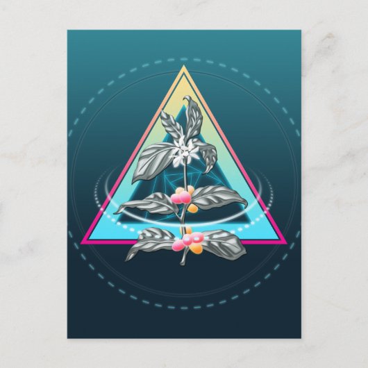 Cosmico-Pflanze Postkarte (Vorderseite)