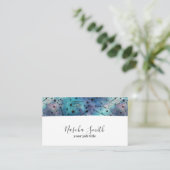 Cosmische Sternenkonstellation Wasserfarbe Moderne Visitenkarte (Stehend Vorderseite)