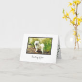 Cosmo #25 Blank Note Card Karte (Gelbe Blume)