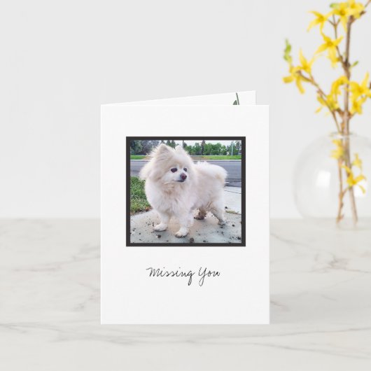 Cosmo #3 Blank-Anmerkung Karte (Gelbe Blume)