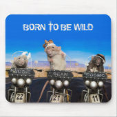 Cosmo, Augie und Bean - Geboren zu Wild Mousepad (Vorne)