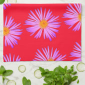 Cosmo-Blume botanisch Geschirrtuch (Gefaltet)