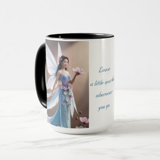 Cosmo Blume Fairy Tasse (Vorderseite Links)