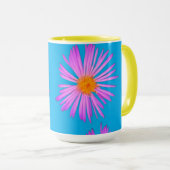 Cosmo-Blumen Botanik Tasse (VorderseiteRechts)