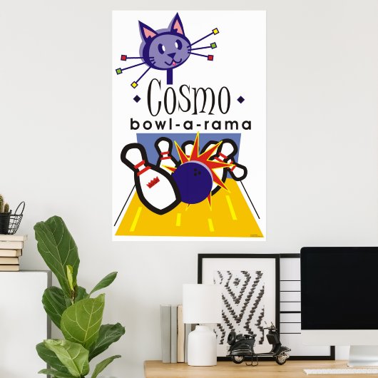 Cosmo Bowl-a-rama Poster (Heimbüro)