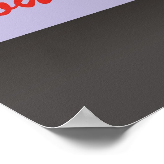 Cosmo Bowl-A-Rama-Zeichen Poster (Ecke)