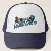 Cosmo Cadets "Space Nickerchen" Trucker Hat Truckerkappe (Vorderseite)