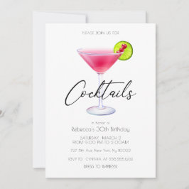 Cosmo Cocktail Party Einladungen