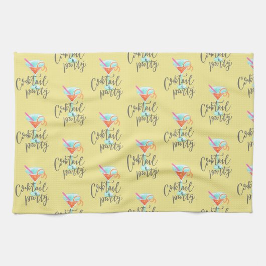 Cosmo Cocktail Party Küchentuch (Horizontal)