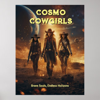 Cosmo-Cowgirls Poster