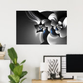 Cosmo Flow Poster (Heimbüro)