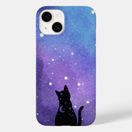 Cosmo-Katzen-Handyhülle Case-Mate iPhone Hülle (Rückseite)