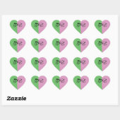 Cosmo und Wanda Heart Stickers (Blatt)