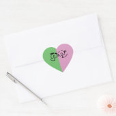 Cosmo und Wanda Heart Stickers (Umschlag)