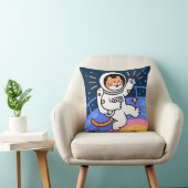 CosmoCat: Paws im Orbit Kissen (Stuhl )